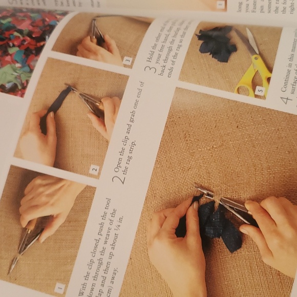 Making Rag Rugs hardcover book in excellent condition - Picture 6 of 8